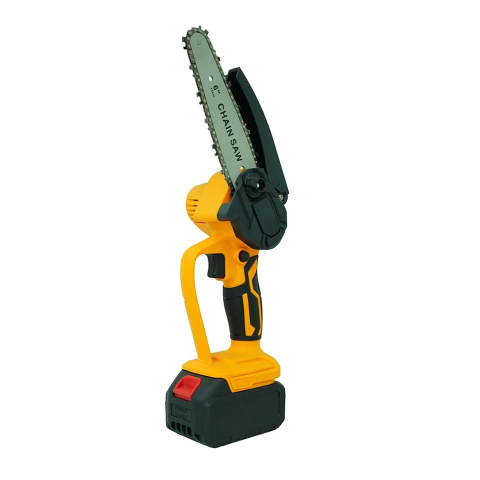 6-Zoll-Mini-Kettensäge mit vollem Handschutz